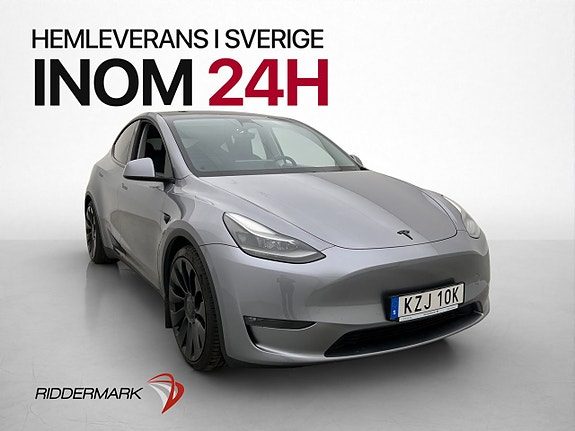 Tesla Model Y Performance 534hk Värmepump Pano Autopilot
