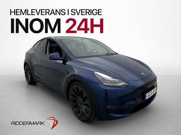 Tesla Model Y Performance 534hk Autopilot Kamera Panoramatak