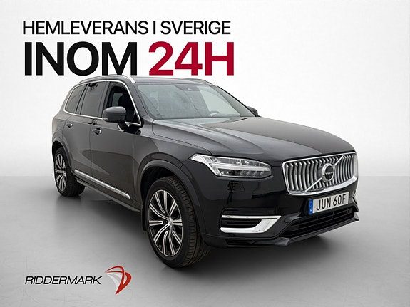 Volvo XC90 T8 AWD 7-Sits Inscription H/K Pano Läder VOC HuD