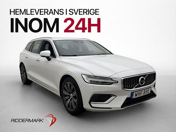 Volvo V60 T6 AWD Inscription Exp VOC Drag CarPlay Rattvärme
