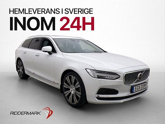 Volvo V90 T6 AWD Inscription H/K Pano 360° Värmare Elstol