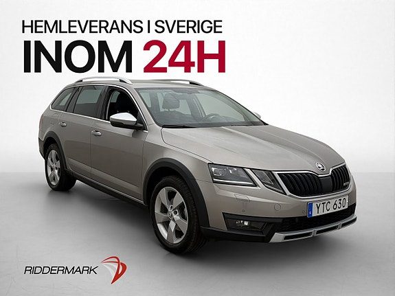 Skoda Octavia Scout 2.0 TDI 4x4 Premium Drag Värmare Canton