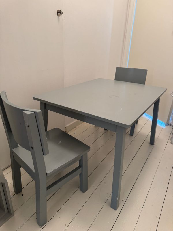Bord och stolar barngrupp