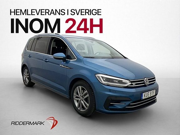 Volkswagen Touran 150hk R-line Värmare Kamera Drag