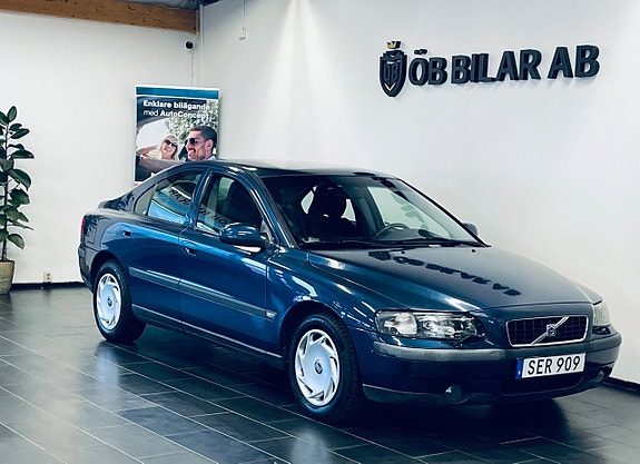 Volvo S60 2.4 Business / 3-Ägare / Nyservad / Nybes 140 hk