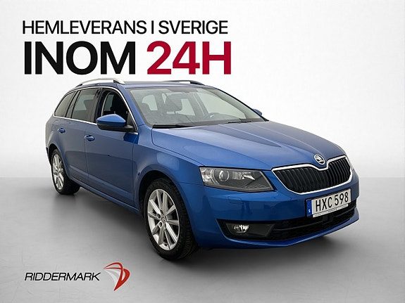 Skoda Octavia 180hk Style P-sensorer Bluetooth CarPlay