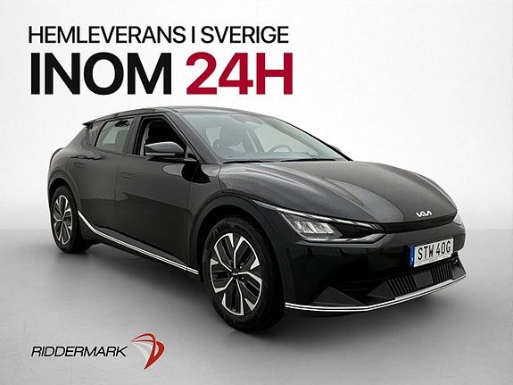 Kia EV6 77.4 kWh Värmepump Kamera Läder Elstol Rattvärme