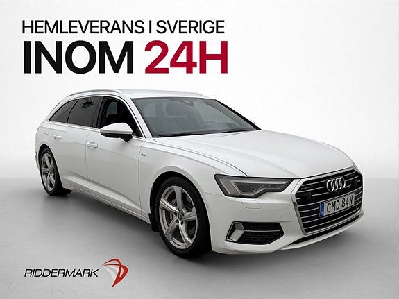 Audi A6 50 TDI Quattro S Line Värmare Drag Matrix 360° Navi