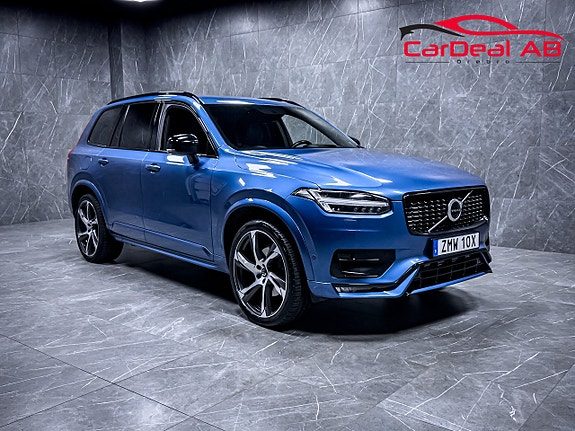 Volvo XC90 B5 AWD R-Design 7-Sits 22" H/K HUD 360° LED-ramp Drag