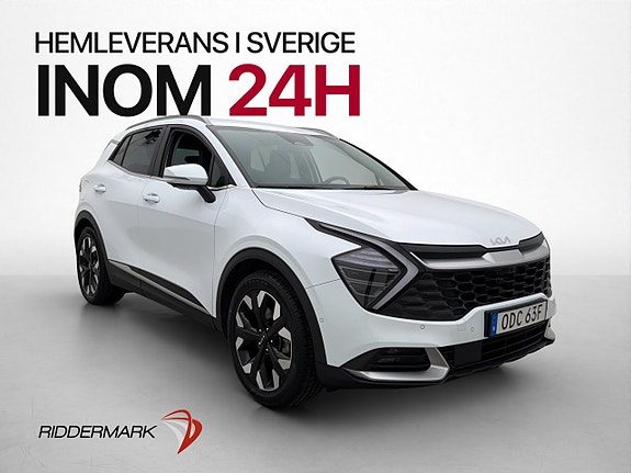 Kia Sportage AWD PHEV 265hk Advance Drag H/K 360° CarPlay