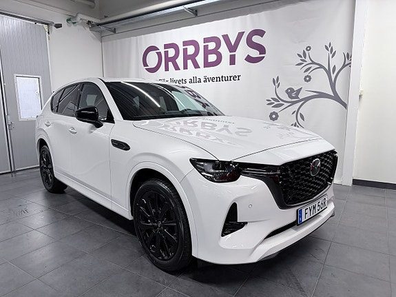 Mazda CX-60 PHEV 327hk Homura Plus Glastak Brunt Nappaläder Kampanj
