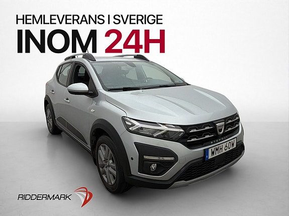 Dacia Sandero Stepway 91hk Kamera Sensorer Bluetooth AC