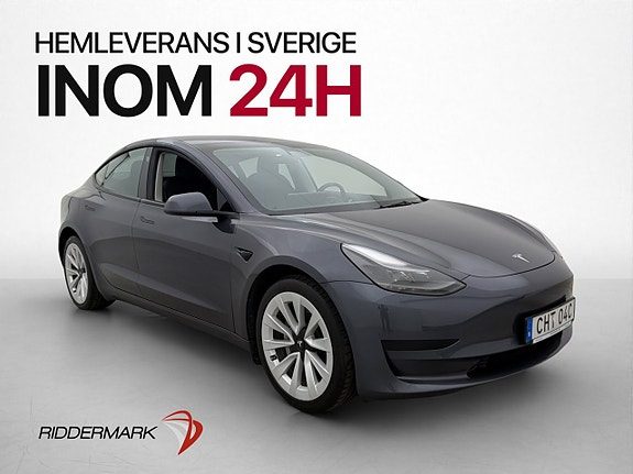 Tesla Model 3 Standard Range 325hk Autopilot Värmepump