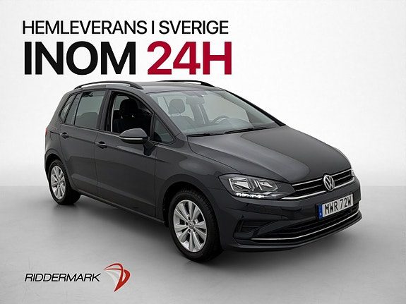 Volkswagen Golf Sportsvan 116hk M/K Värm CarPlay Sätesvärm