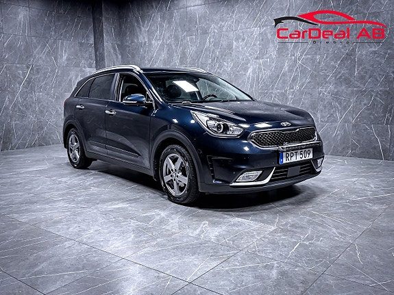 Kia Niro Hybrid 141hk Kamera Navi CarPlay Drag Rattvärme Elstol