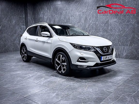 Nissan Qashqai 1.2 DIG-T 115hk Tekna Pano 360° Navi Döda vinkel Drag