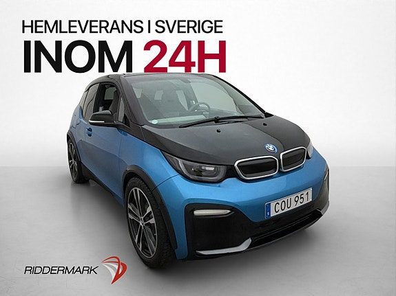 BMW i3 Comfort Advanced 94 Ah 183hk P-sensorer Värmepump