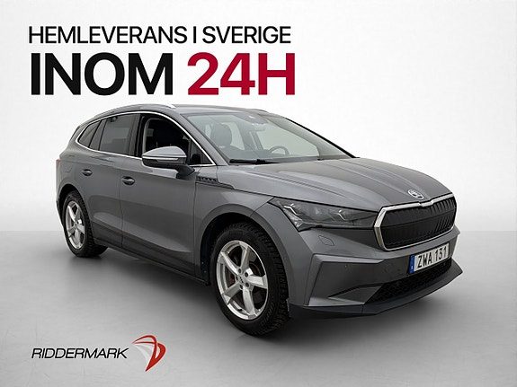 Skoda Enyaq iV80 204hk Dragkrok Kamera CarPlay MOMS