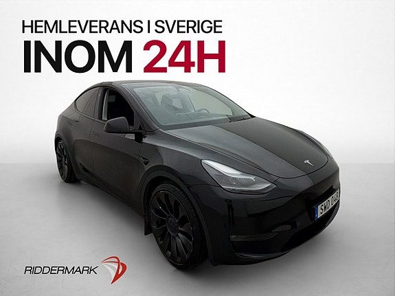 Tesla Model Y Performance 534hk Autopilot Kamera Sv-Såld