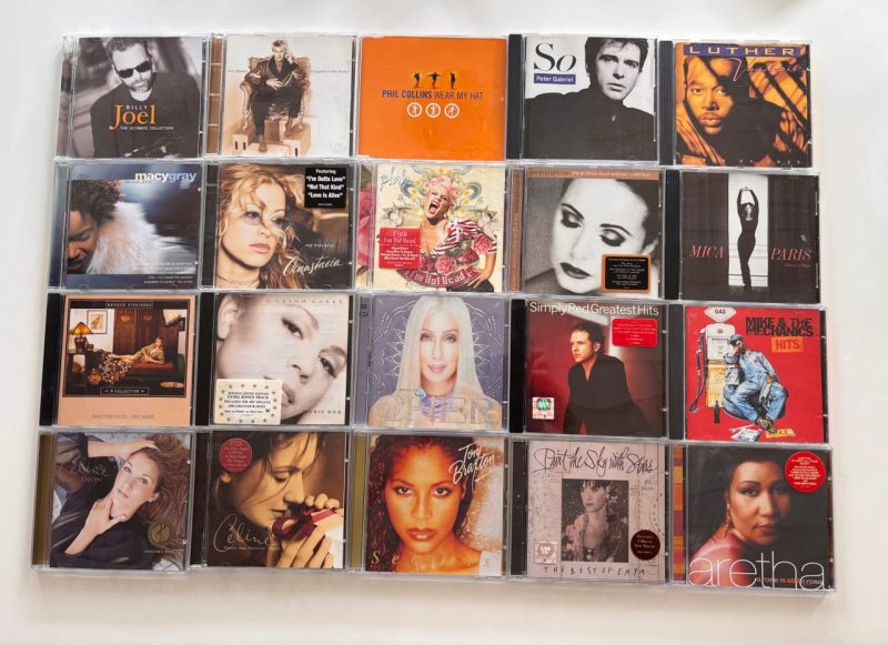 Blandade CD pop, soul, jazz, svenskt mm