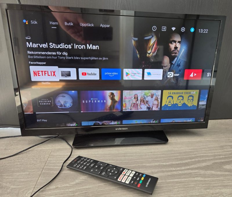 Smart Husvagnstv 24" LED-TV 12 Volt/230 Volt