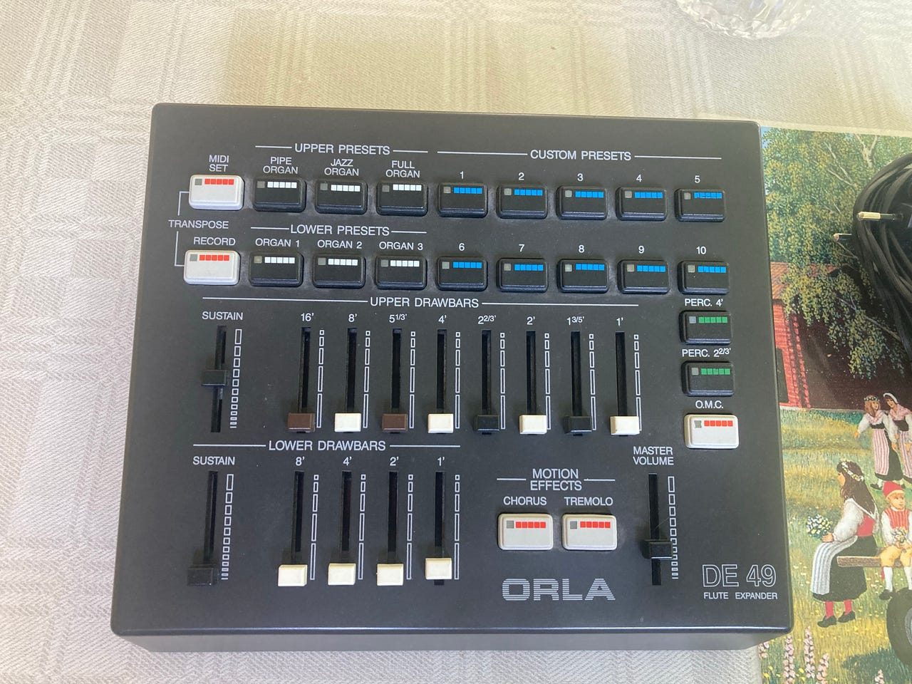 Orla DE 49 Pulse Enhancer orgelmodul svart