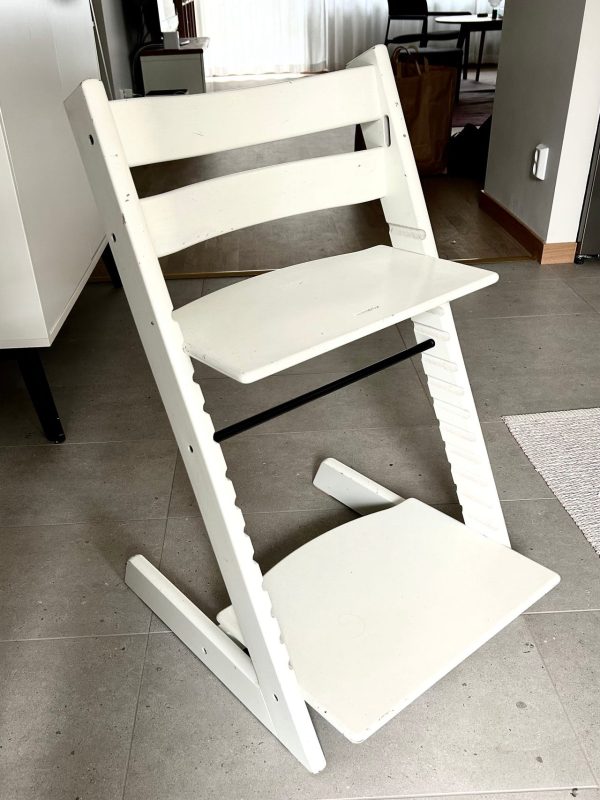 Stokke Tripp Trapp matstol vit