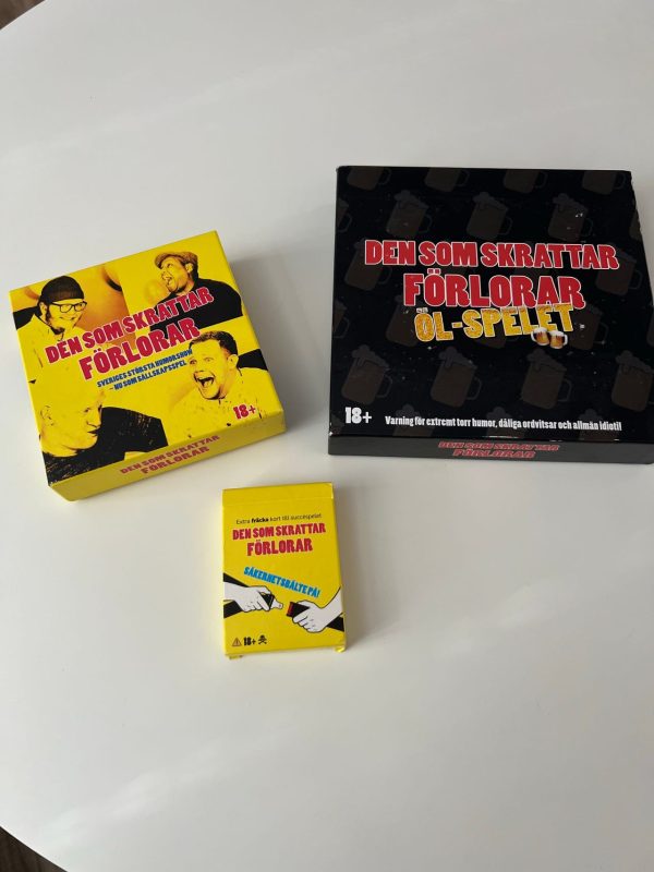 Den som skrattar förlorar spelpaket
