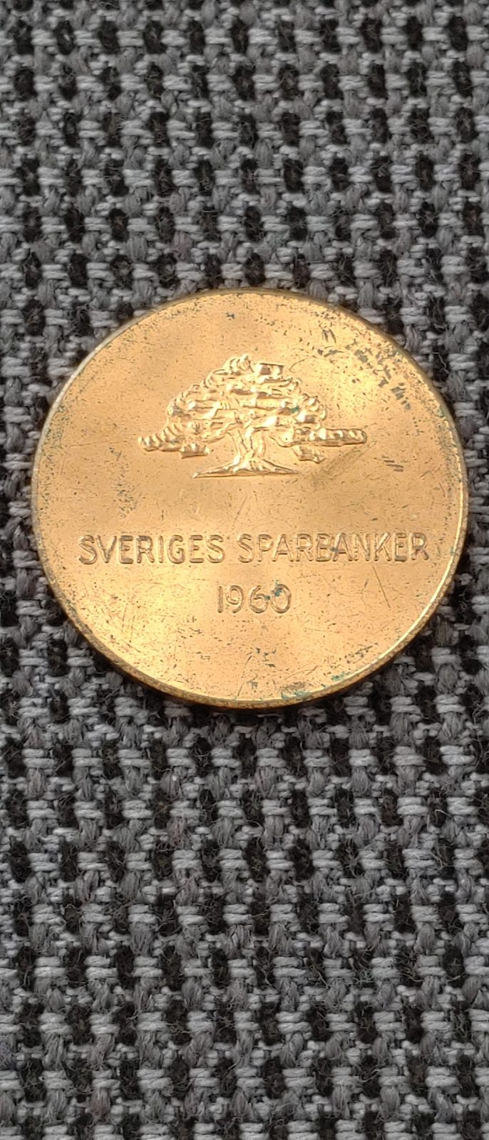 Sparbanken Familjebanken medalj 1960