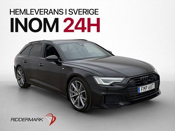Audi A6 Avant 55 TFSI Q S-line Värmare Drag B&O 360° Navi