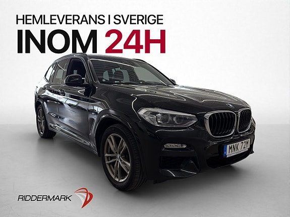 BMW X3 XDrive20d 190hk M Sport Drag HiFi -Ljud Panorama