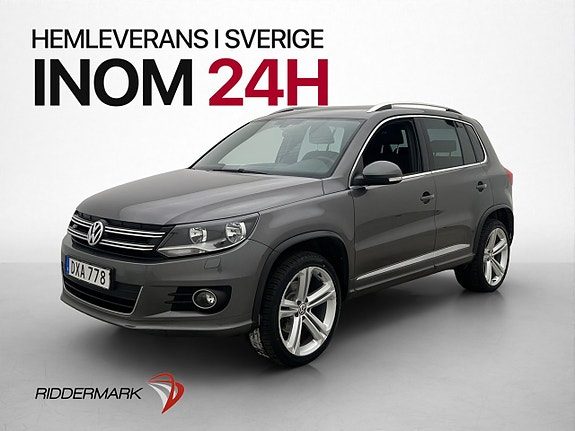 Volkswagen Tiguan 1.4 TSI 4M 160hk R-Line Drag Kamera Värm