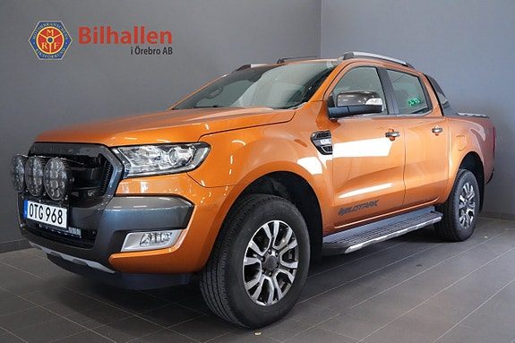 Ford Ranger Dubbelhytt 3.2 TDCi 4x4 Wildtrack Drag Kamera Nav 200HK