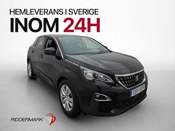 Peugeot 3008 120hk Active P-Sensorer ISOFIX Bluetooth