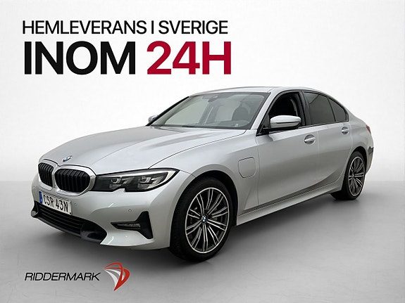 BMW 330e 292hk Sport-line Dragkrok Läder Navi Carplay